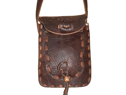 Bolso alargado cuerda bola combinado